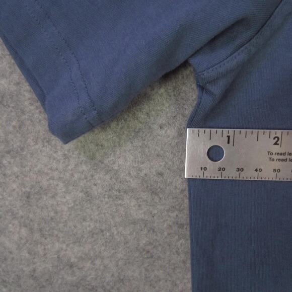 Wrangler Shirt Mens Small Blue Pocket T-Shirt Short Sleeve Crewneck Casual - Picture 5 of 6